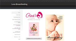 Desktop Screenshot of lovebreastfeeding.com